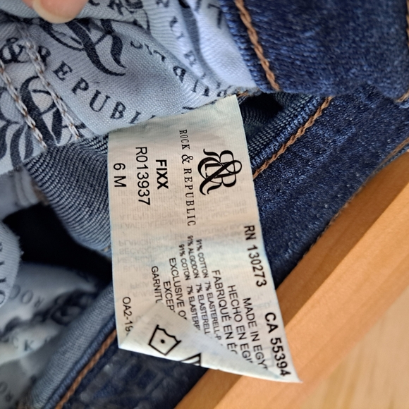 Rock & Republic Denim Fixx Skinny Jeans – Size 6M - Picture 6 of 7